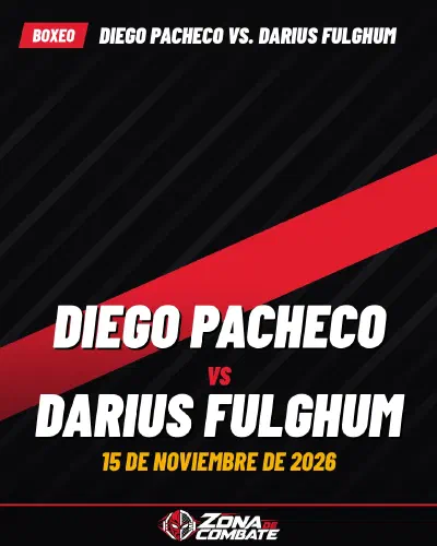 Cartel de Diego Pacheco vs. Darius Fulghum