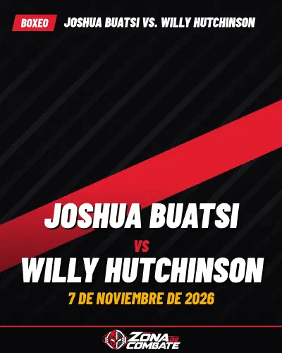 Cartel de Joshua Buatsi vs. Willy Hutchinson