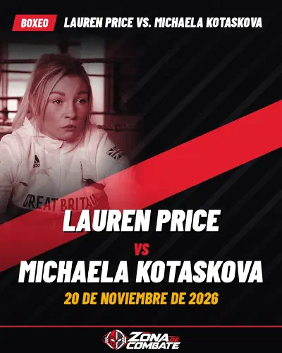 Cartel de Lauren Price vs. Michaela Kotaskova