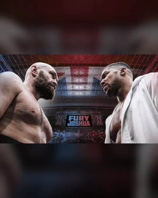 Cartel de Tyson Fury vs. Anthony Joshua