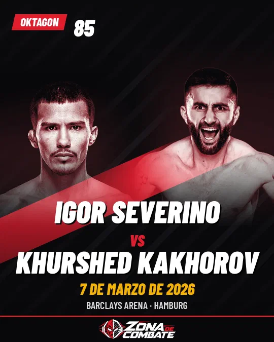 Cartel de Oktagon 85: Severino vs. Kakhorov