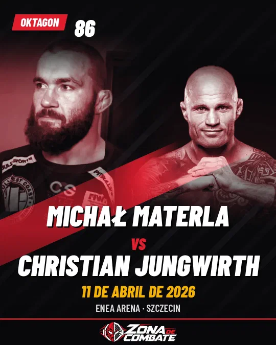 Cartel de Oktagon 86: Materla vs. Jungwirth