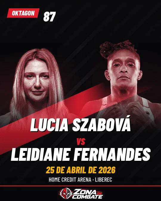 Cartel de Oktagon 87: Szabová vs. Fernandes