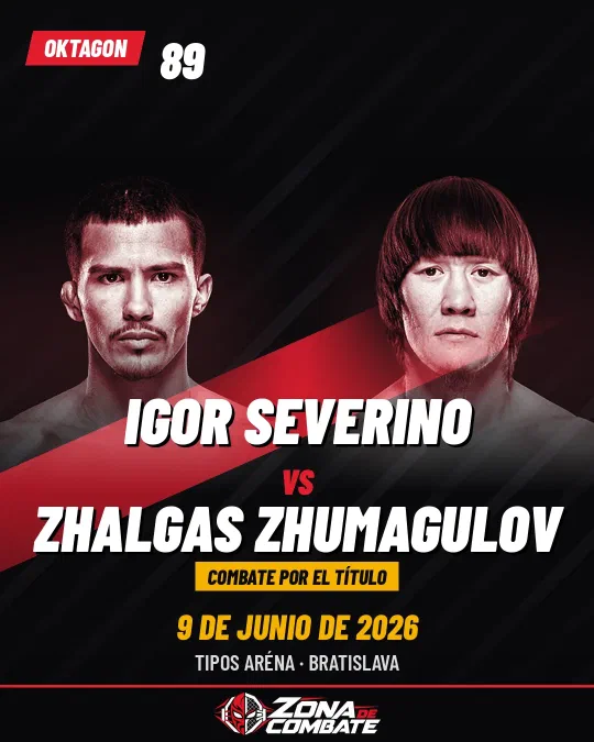 Cartel de Oktagon 89: Severino vs. Zhumagulov