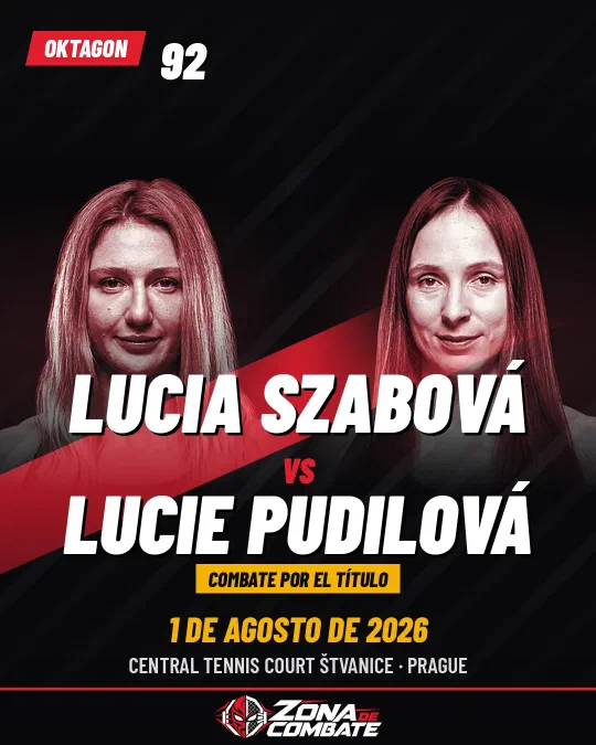 Cartel de Oktagon 92: Szabová vs. Pudilová