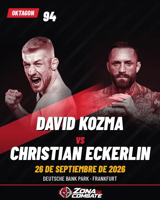 Cartel de Oktagon 94: Eckerlin vs. Kozma