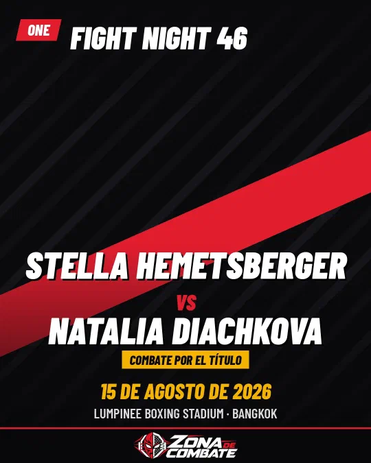Cartel de ONE Fight Night 46