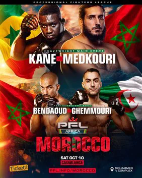 Cartel de PFL Africa 3: Morocco