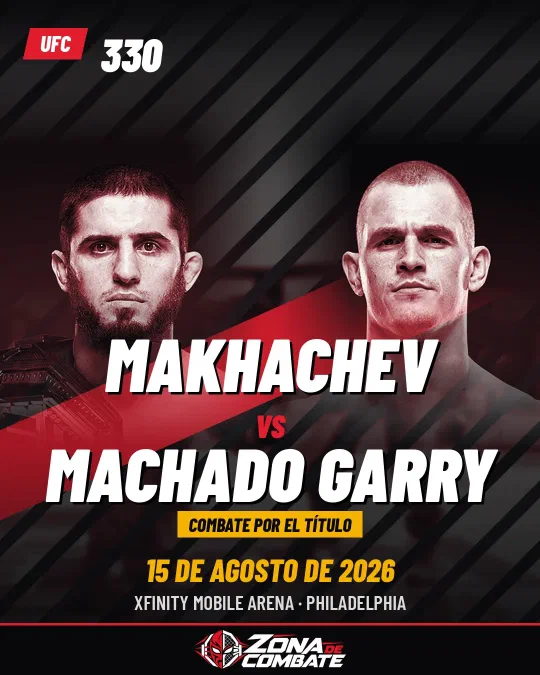 Cartel de UFC 330: Makhachev vs. Machado Garry