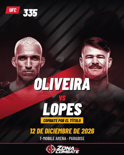 Cartel de UFC 335: Oliveira vs. Lopes