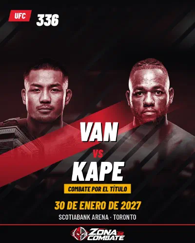 Cartel de UFC 336: Van vs. Kape