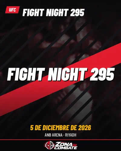 Cartel de UFC Fight Night 295