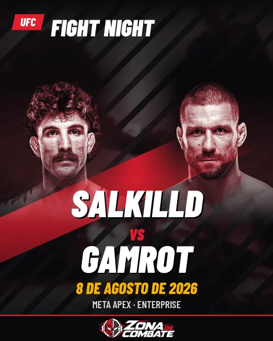 Cartel de UFC Fight Night: Gamrot vs. Salkilld