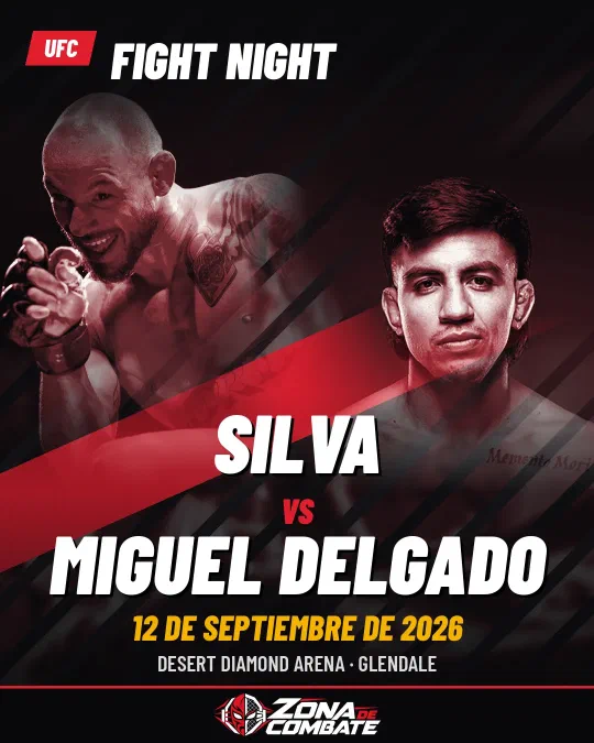 Cartel de UFC Fight Night: Silva vs. Delgado